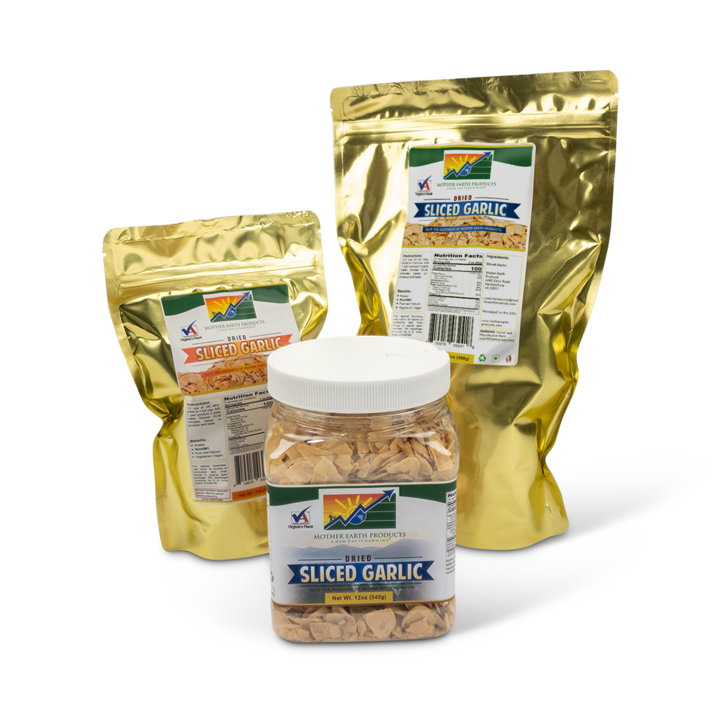 Dried Garlic (Sliced)