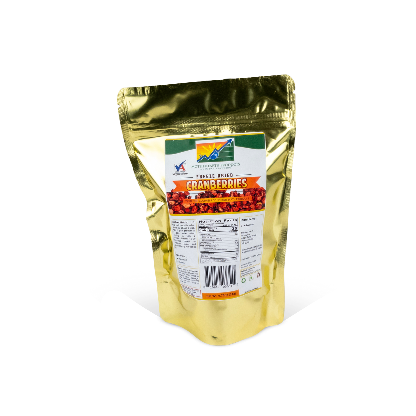 Freeze Dried Cranberries