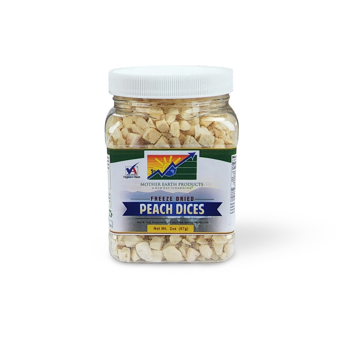 Freeze Dried Peach Dices