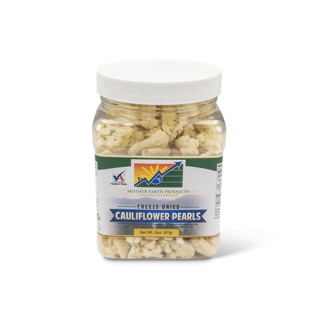 Freeze Dried Cauliflower Pearls