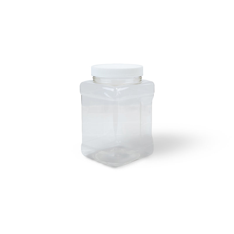 Plastic Grip Jars - 48 oz