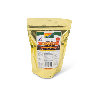 Dehydrated Black Beans 2 Cup Mylar