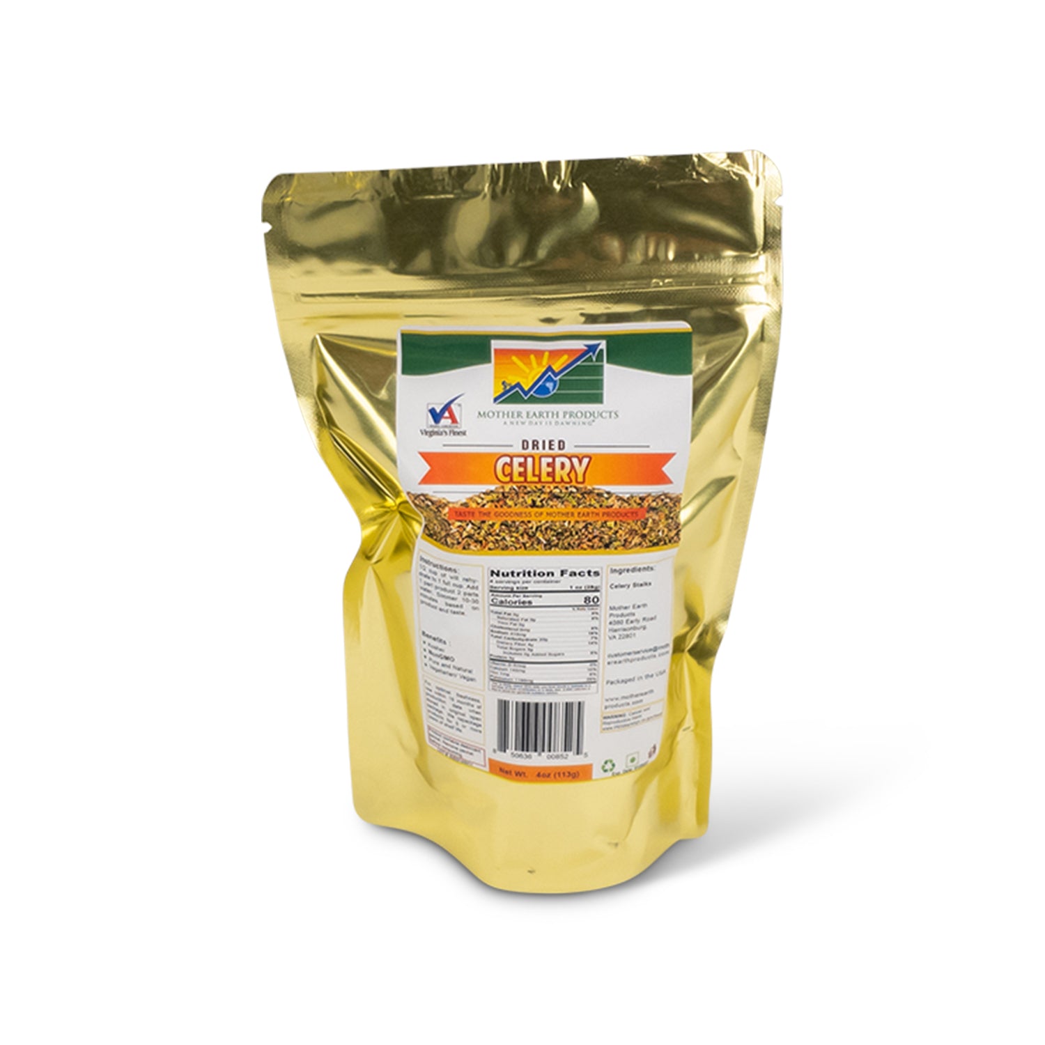 Dried Celery 2 Cup Mylar