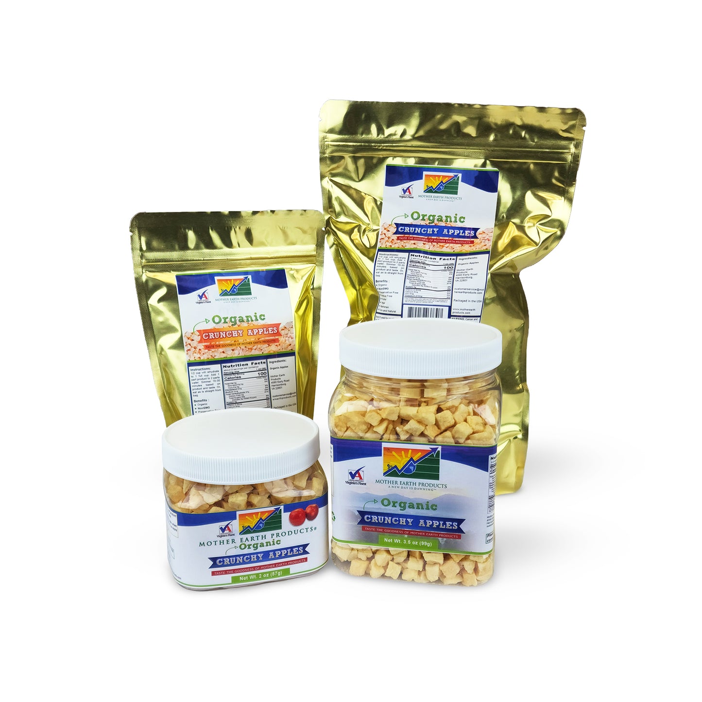 Organic Crunchy Apples Group