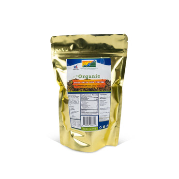 Organic Dried Green Bell Peppers 2 Cup Mylar