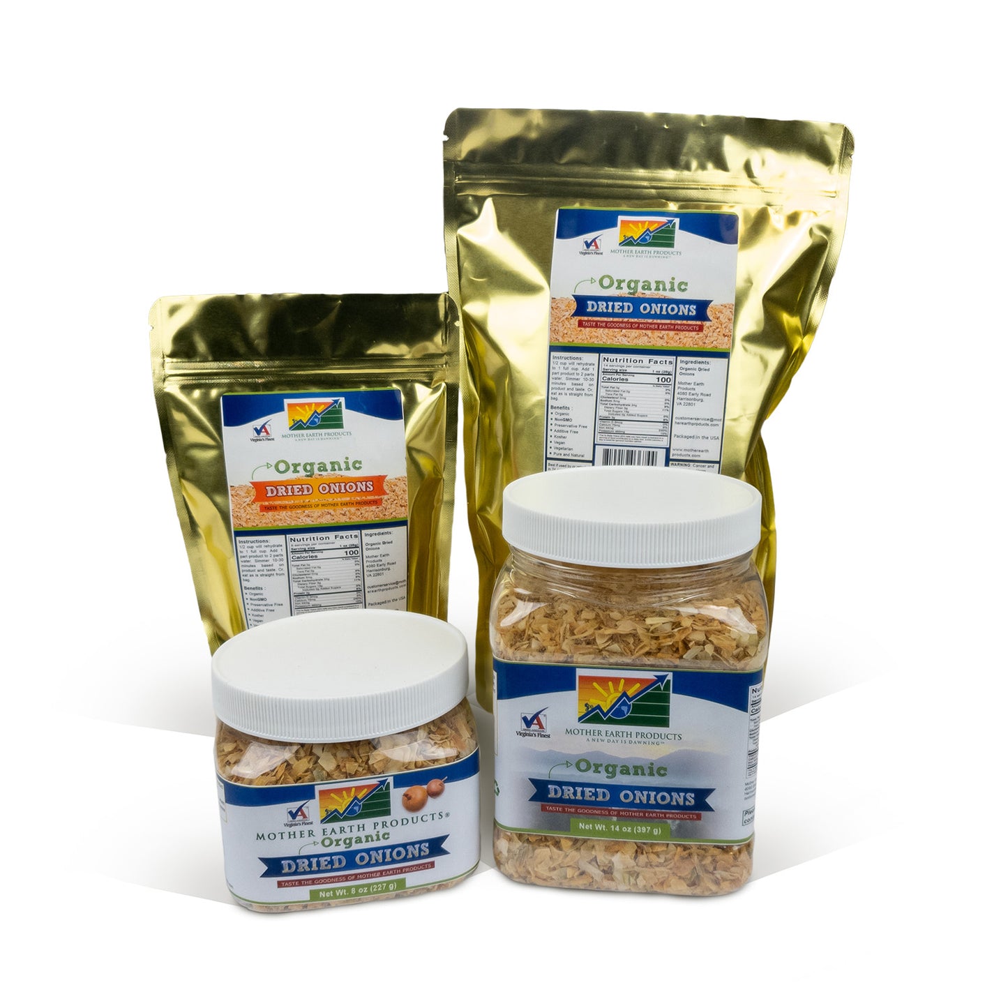 Organic Dried Onions Group