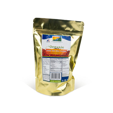 Organic Dried Red Bell Peppers 2 Cup Mylar