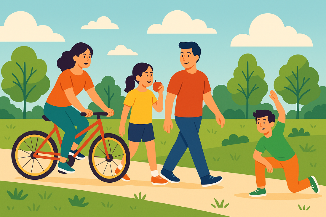 Family Fit Lifestyle Month: 7 Health Resolutions To Pursue As a Family In January 2019