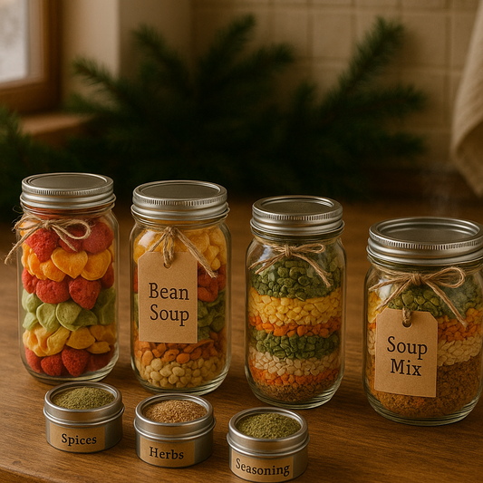 Edible Gift Ideas Using Freeze-Dried Fruit & Vegetables This December