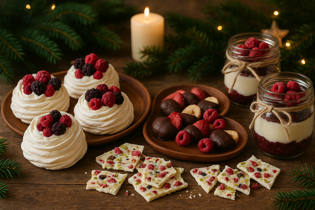 Freeze-Dried Fruit Desserts for Your December Celebrations