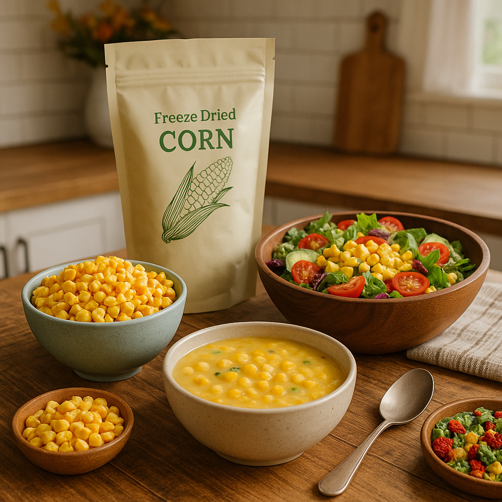 Ways to Enjoy Our Freeze Dried Corn