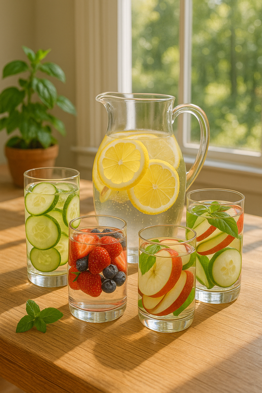 Quench Your Thirst with Fruit Infused Water and Get a Health Boost this Summer