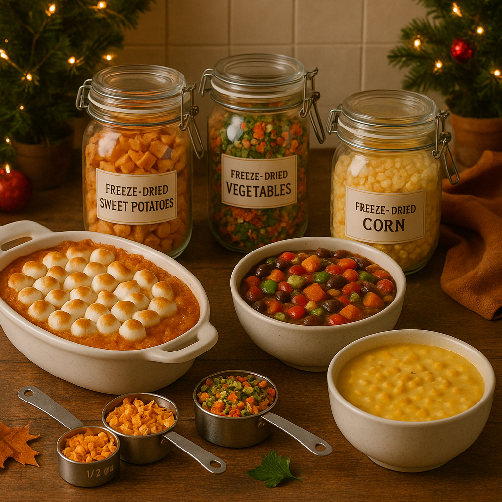 How to Prep for Holiday Meals This November with Freeze-Dried Produce