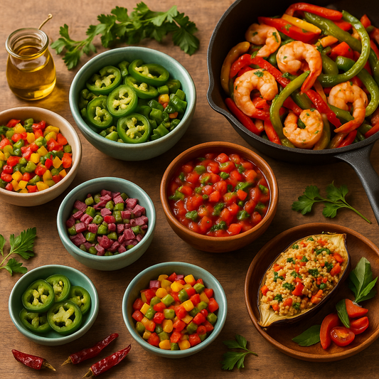 Add a Burst of Flavor with Mixed Peppers in Your Recipes