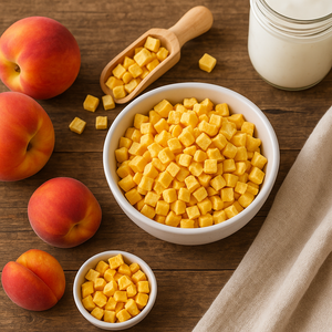 4 Reasons Why You should try our Freeze Dried Peach Dices