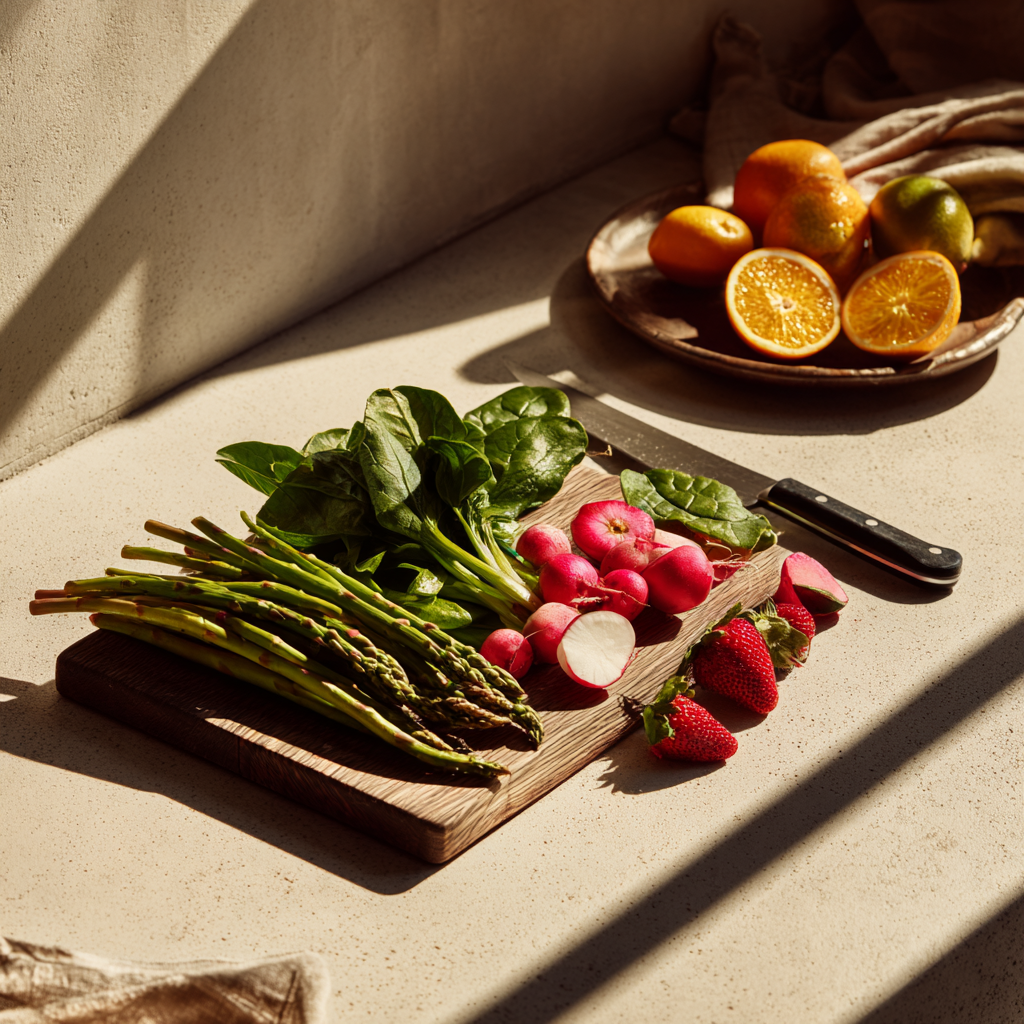 What Fruits and Vegetables Are in Season in April? (Complete Spring Produce Guide)