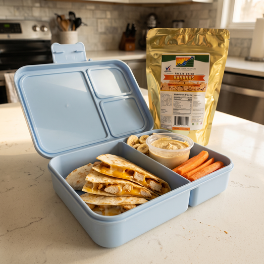 5 Easy Back-to-School Lunches Using Freeze-Dried and Dehydrated Ingredients