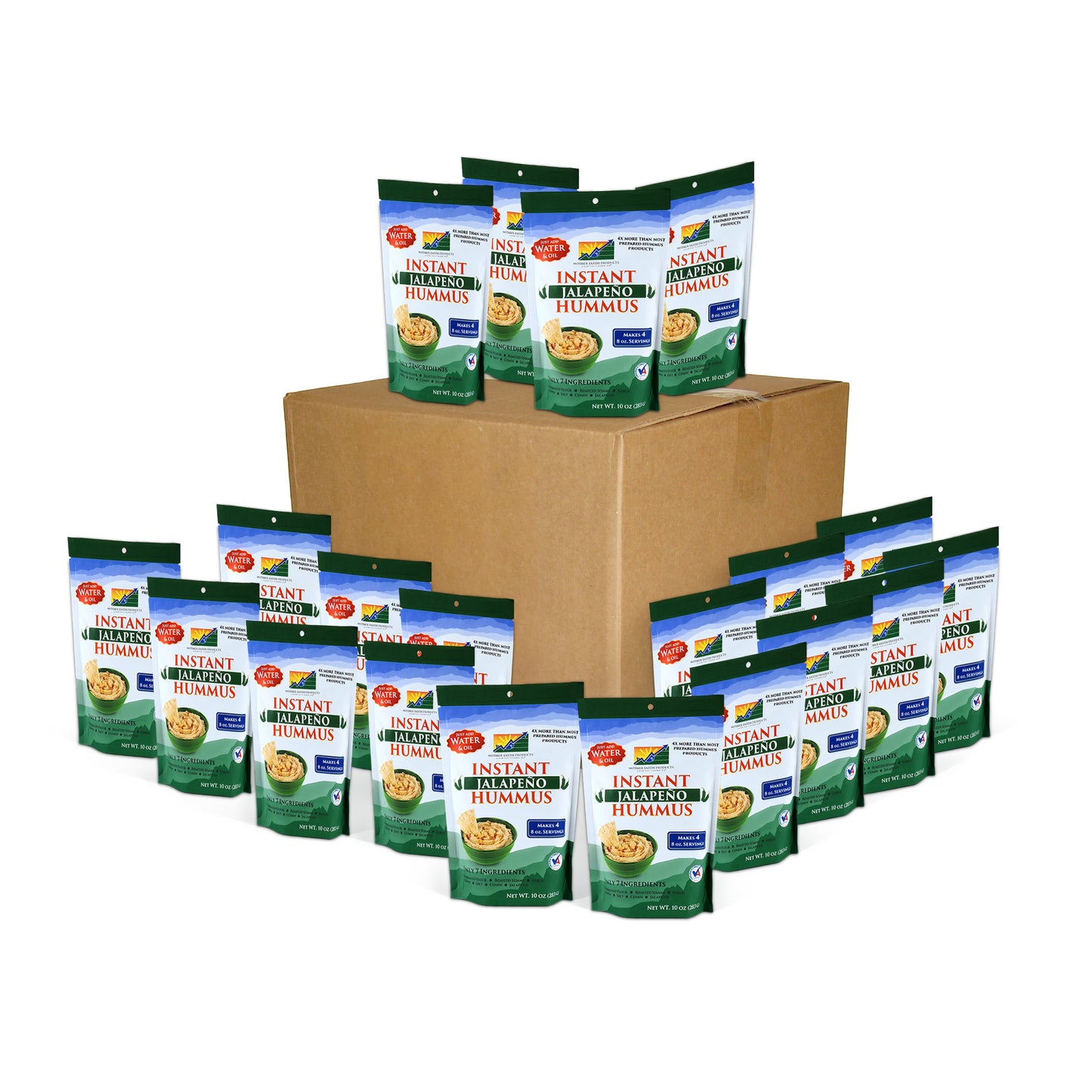 10 oz. Instant Jalapeño Hummus Mix