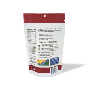5 oz Instant Roasted Red Pepper Hummus Mix