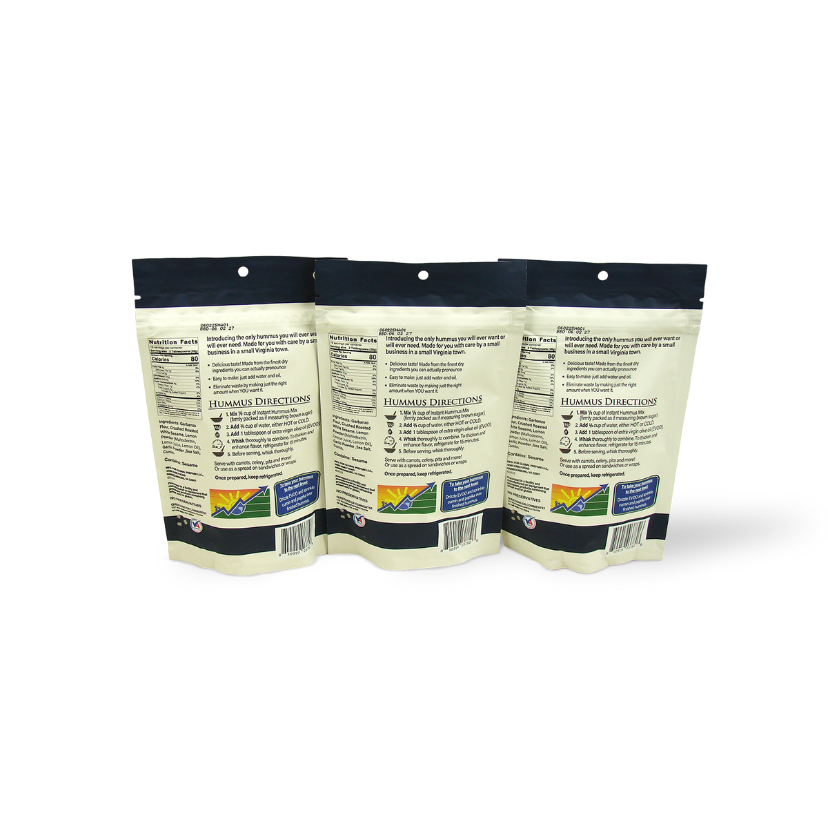 5 oz Hummus Mix Triple-Pack - Classic Original