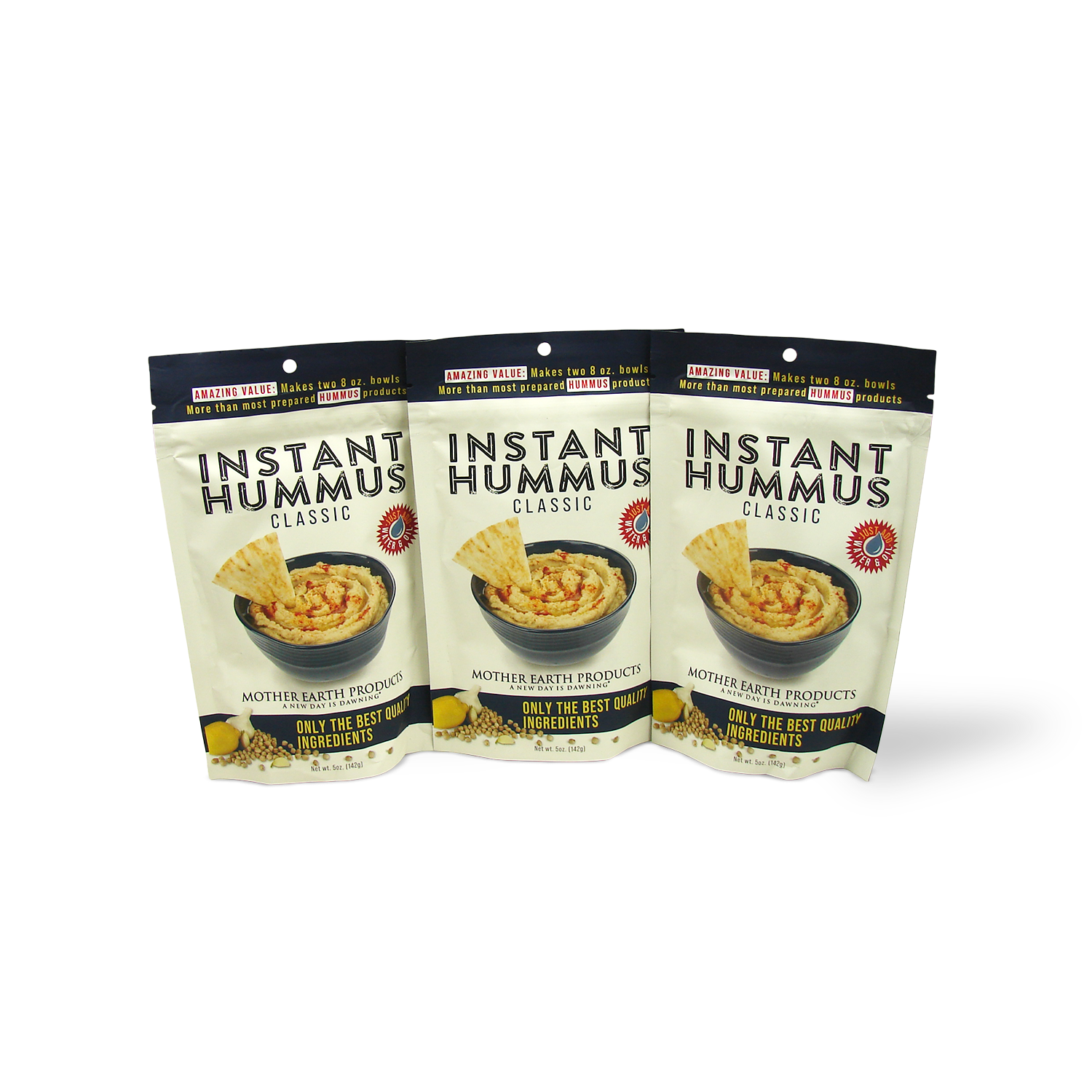 5 oz Hummus Mix Triple-Pack - Classic Original