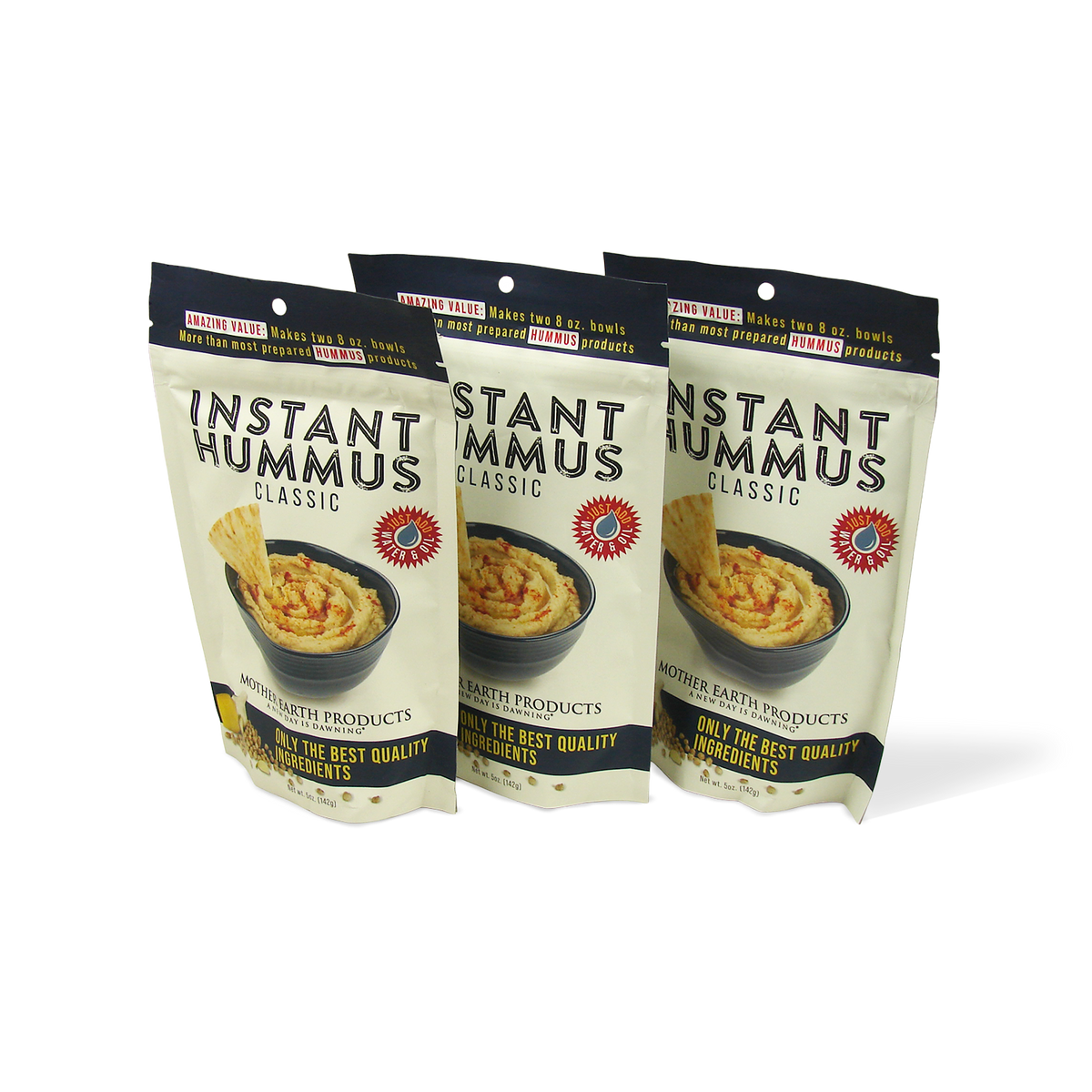 5 oz Hummus Mix Triple-Pack - Classic Original
