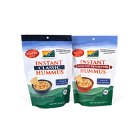 10 oz Hummus Combo - Classic Original + Roasted Red Pepper