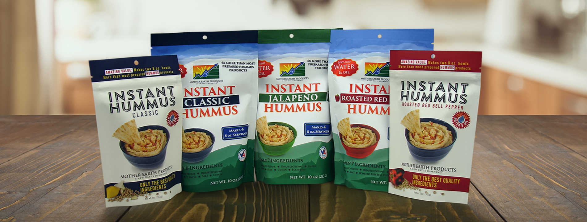 Load video: Instant Hummus - How To