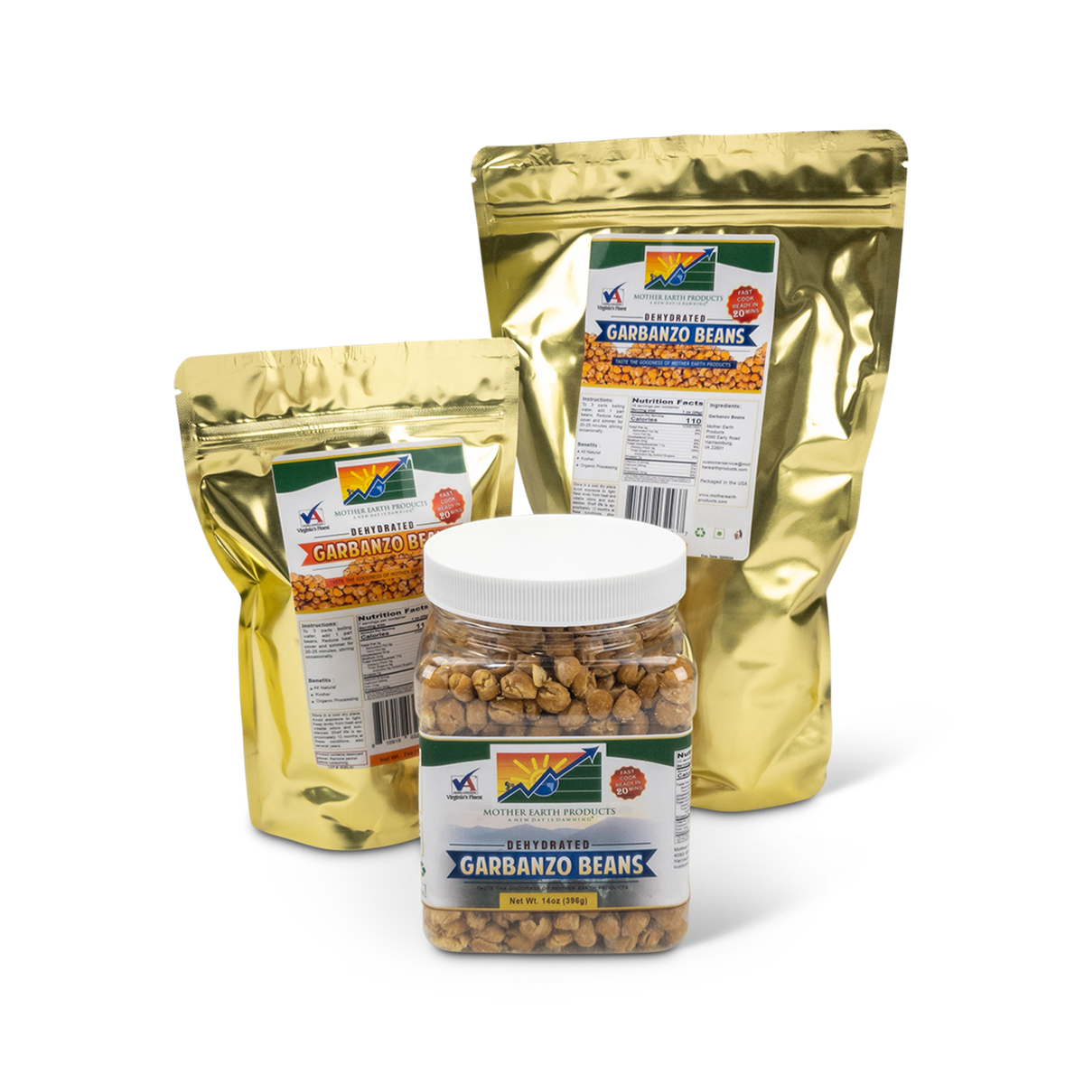 Dehydrated Garbanzo Beans