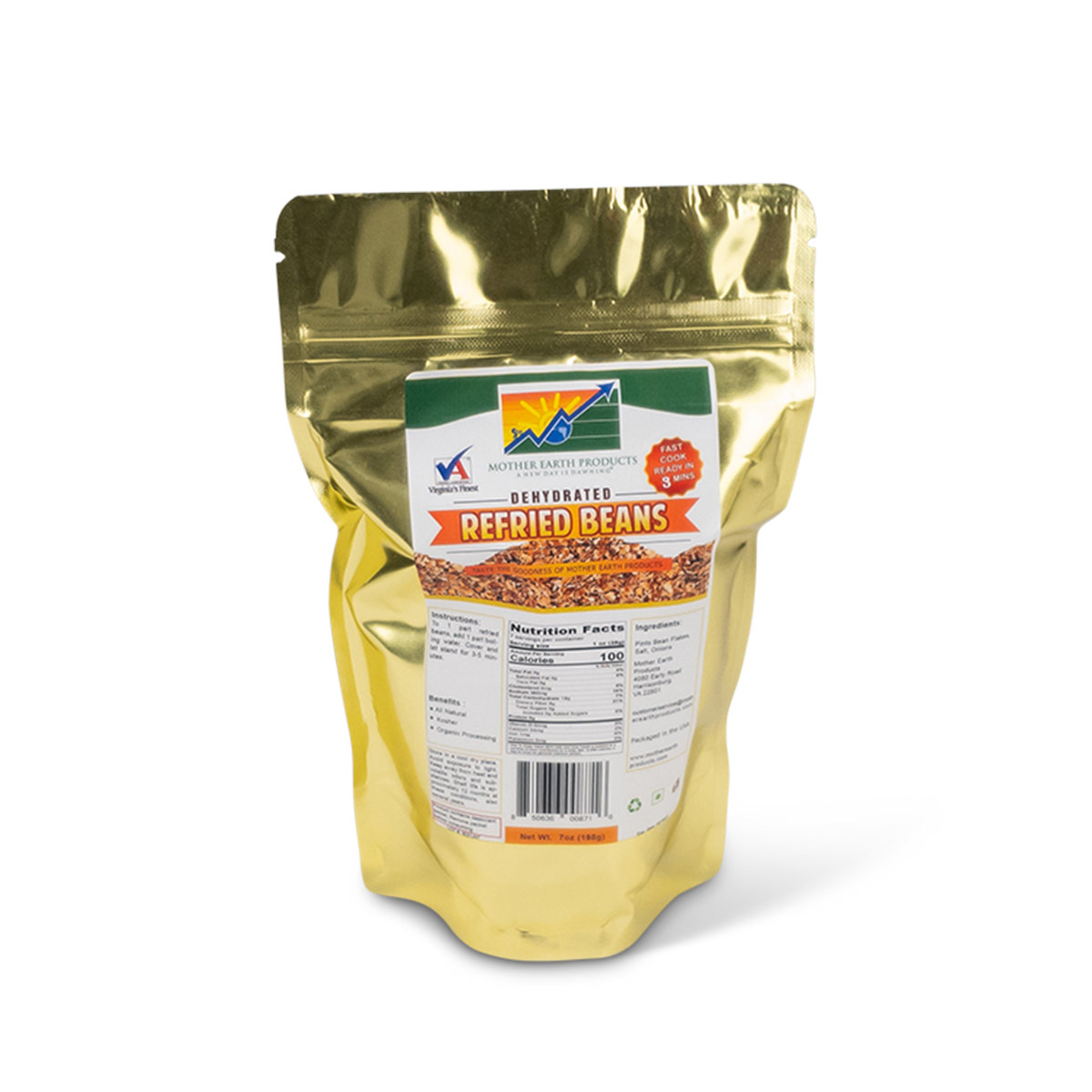 Dehydrated Refried Bean Mix