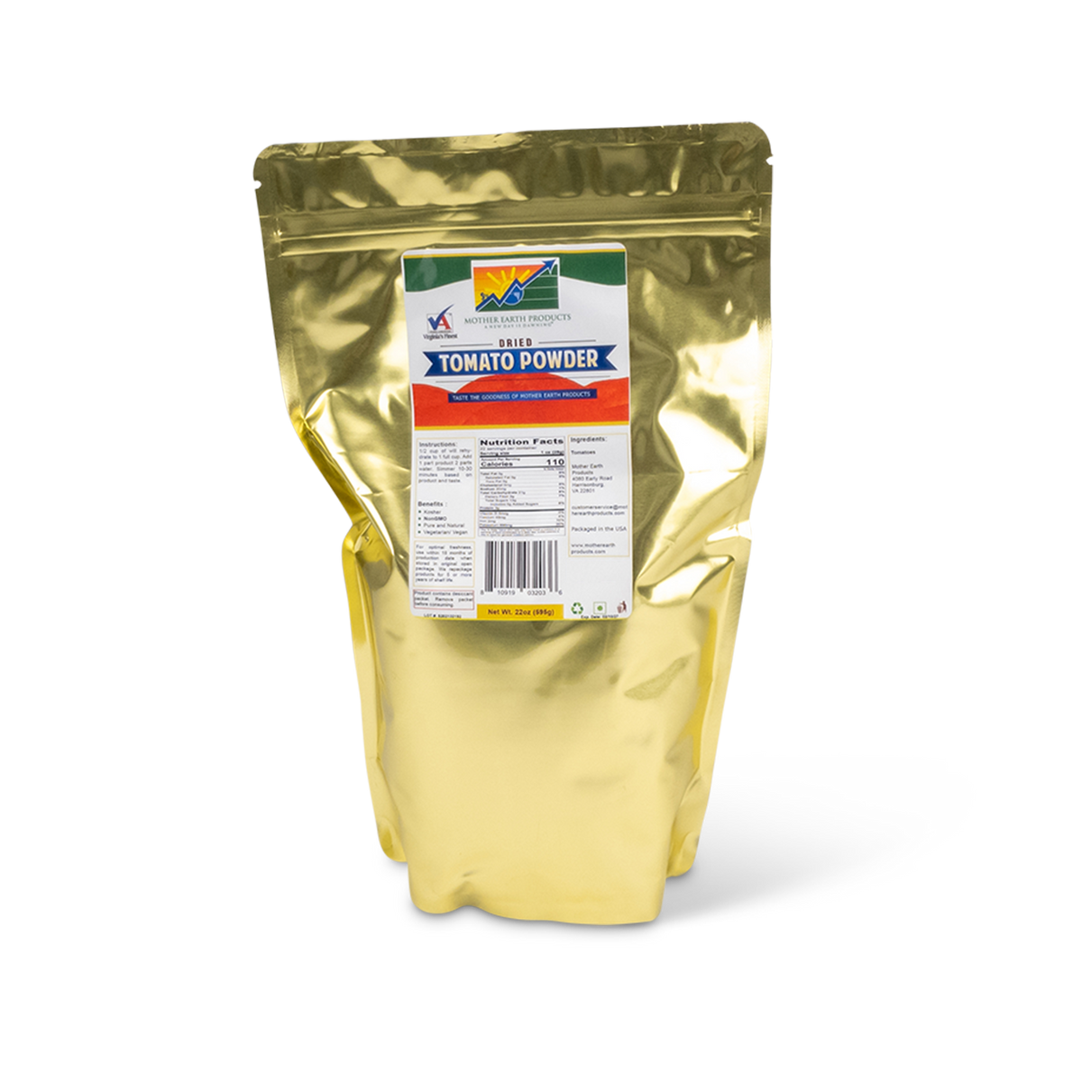 Dried Tomato Powder (Air Dried)