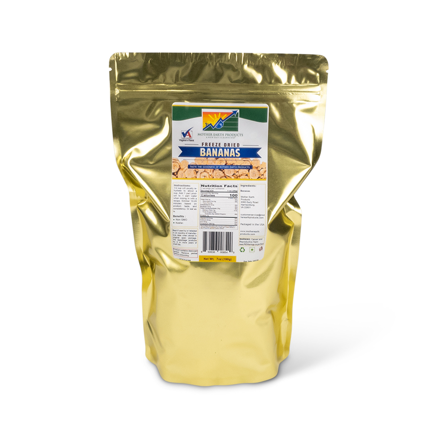 Freeze Dried Bananas