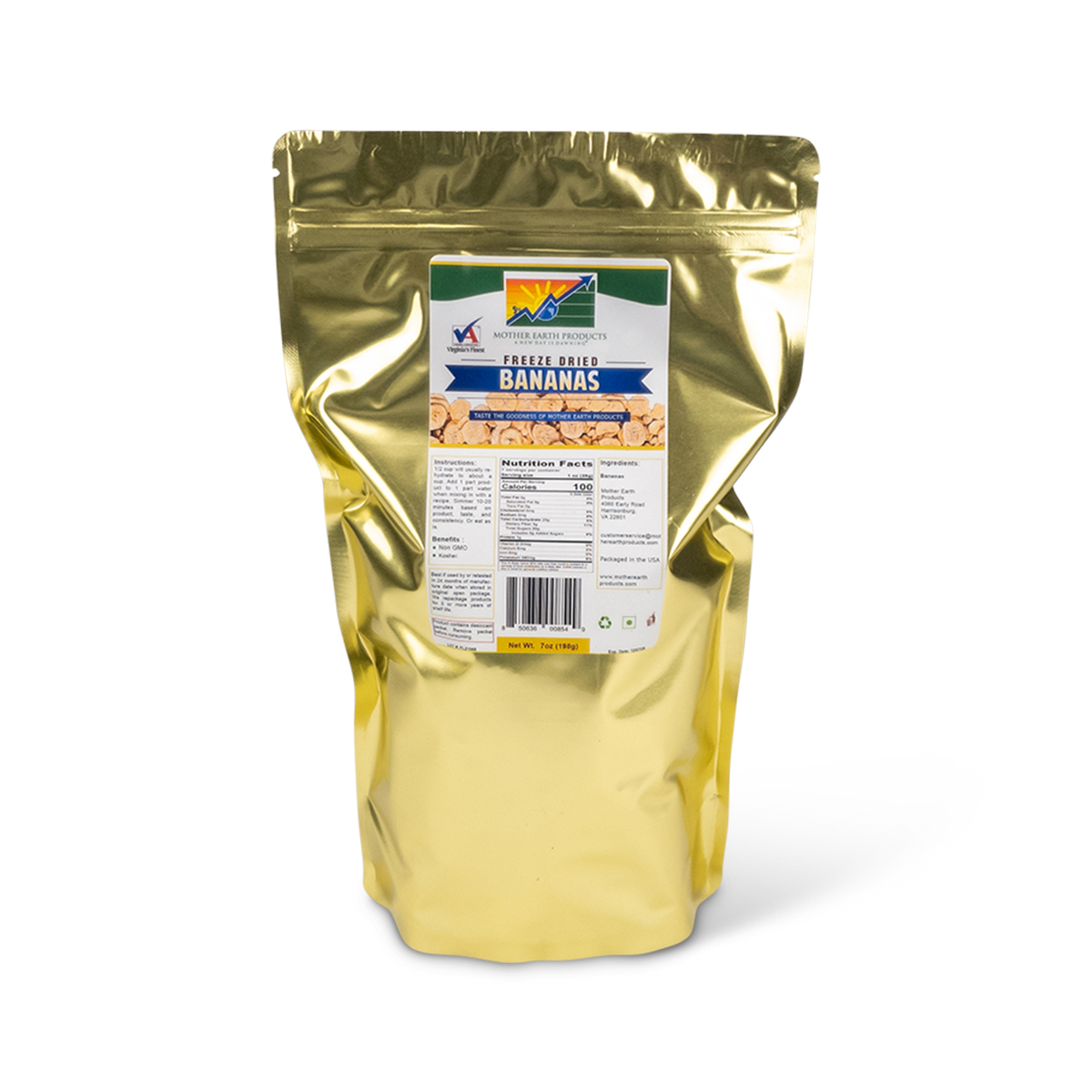 Freeze Dried Bananas