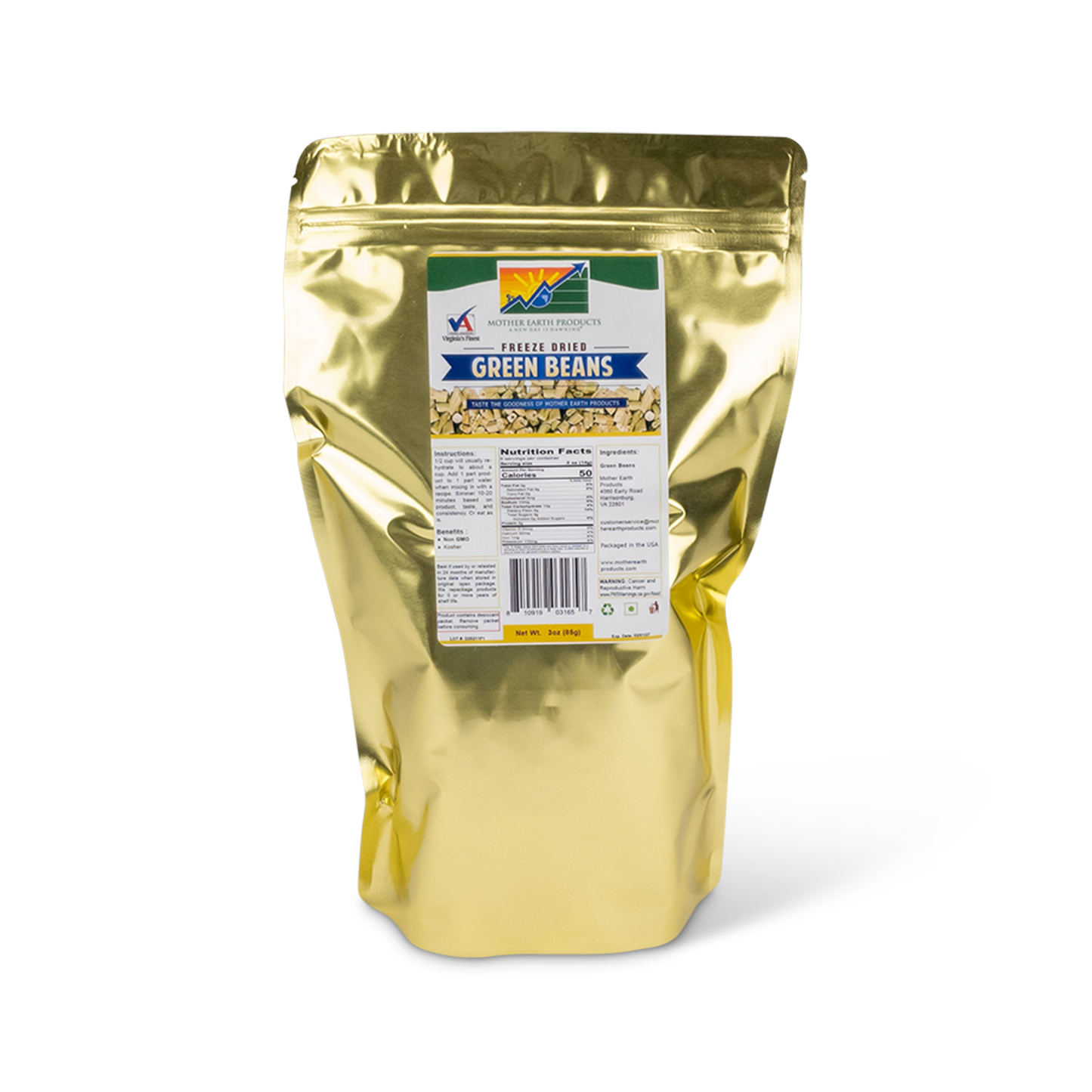 Freeze Dried Green Beans