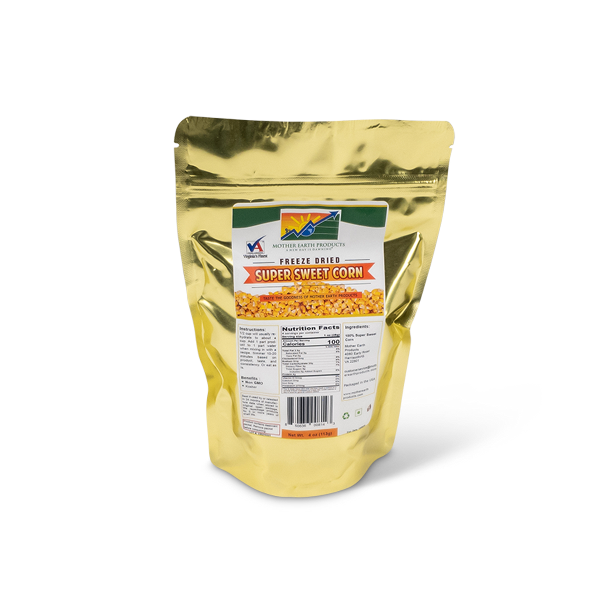 Freeze Dried Corn (Super Sweet)