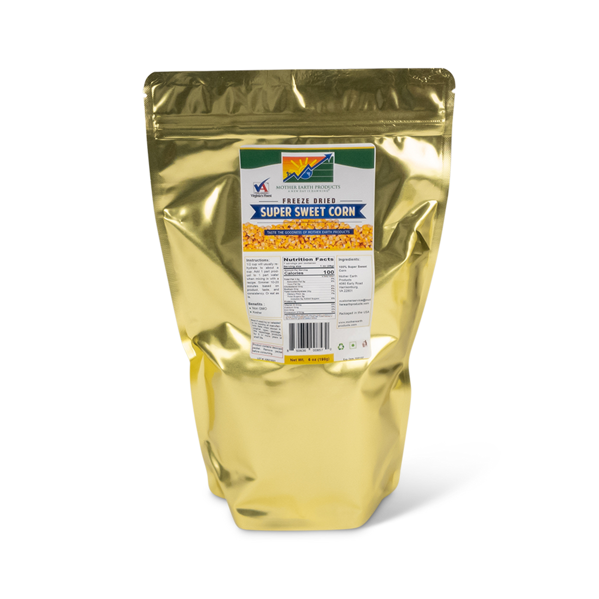 Freeze Dried Corn (Super Sweet)