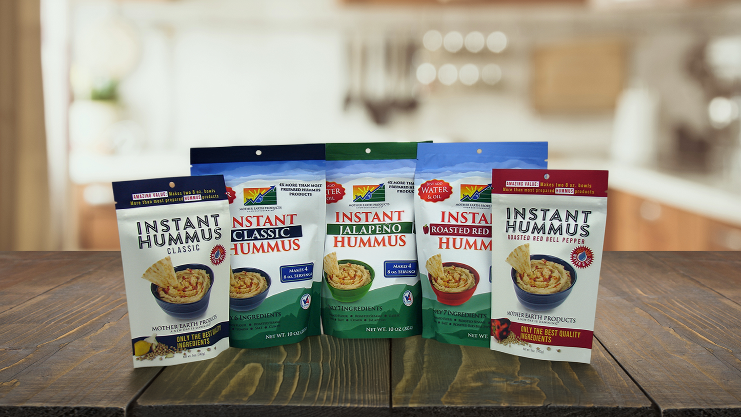 5 oz Hummus Mix Twin-Pack - Roasted Red Pepper