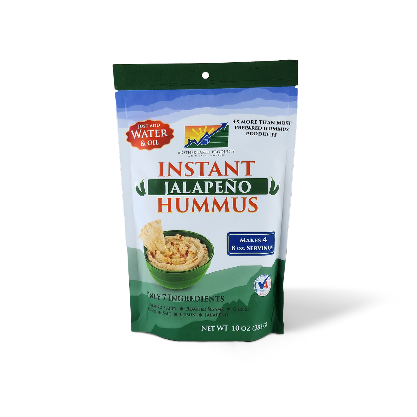 10 oz. Instant Jalapeño Hummus Mix