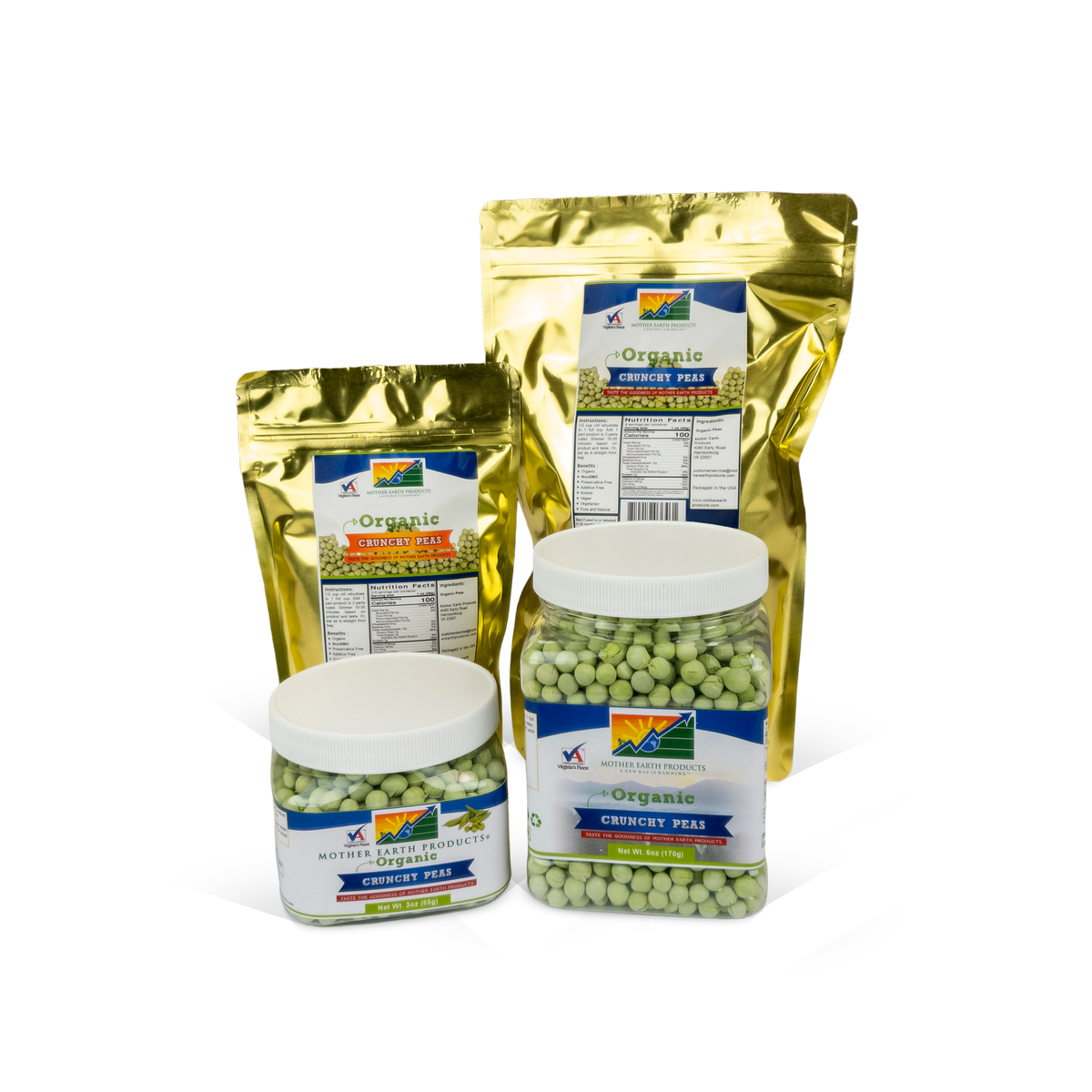 Organic Crunchy Peas