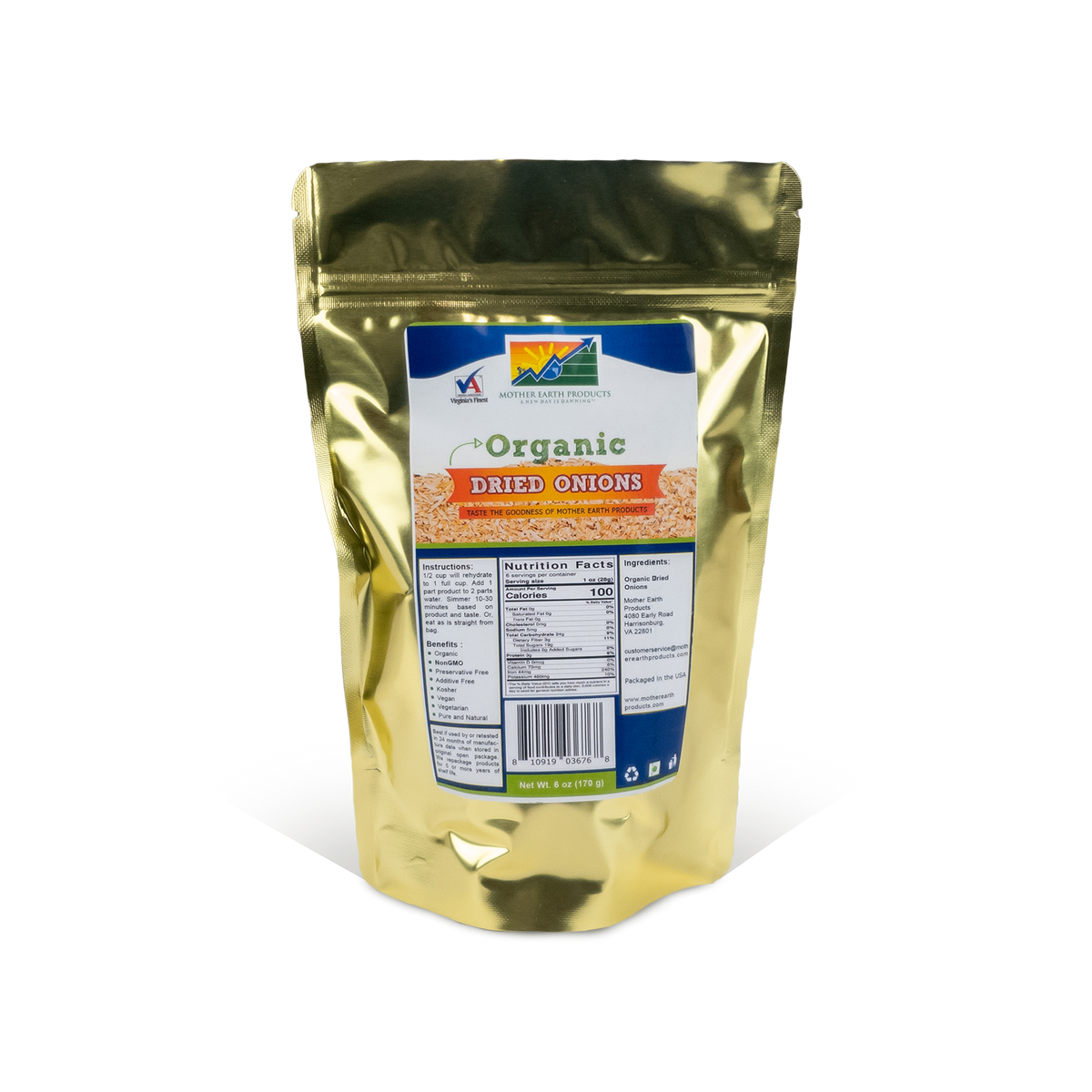Organic Dried Onions