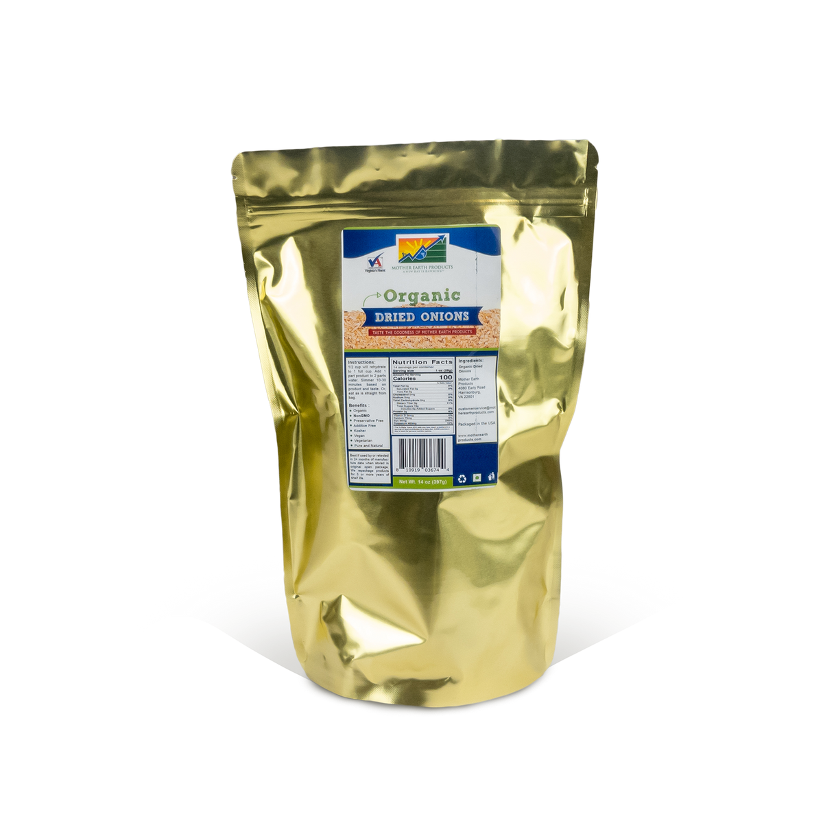 Organic Dried Onions