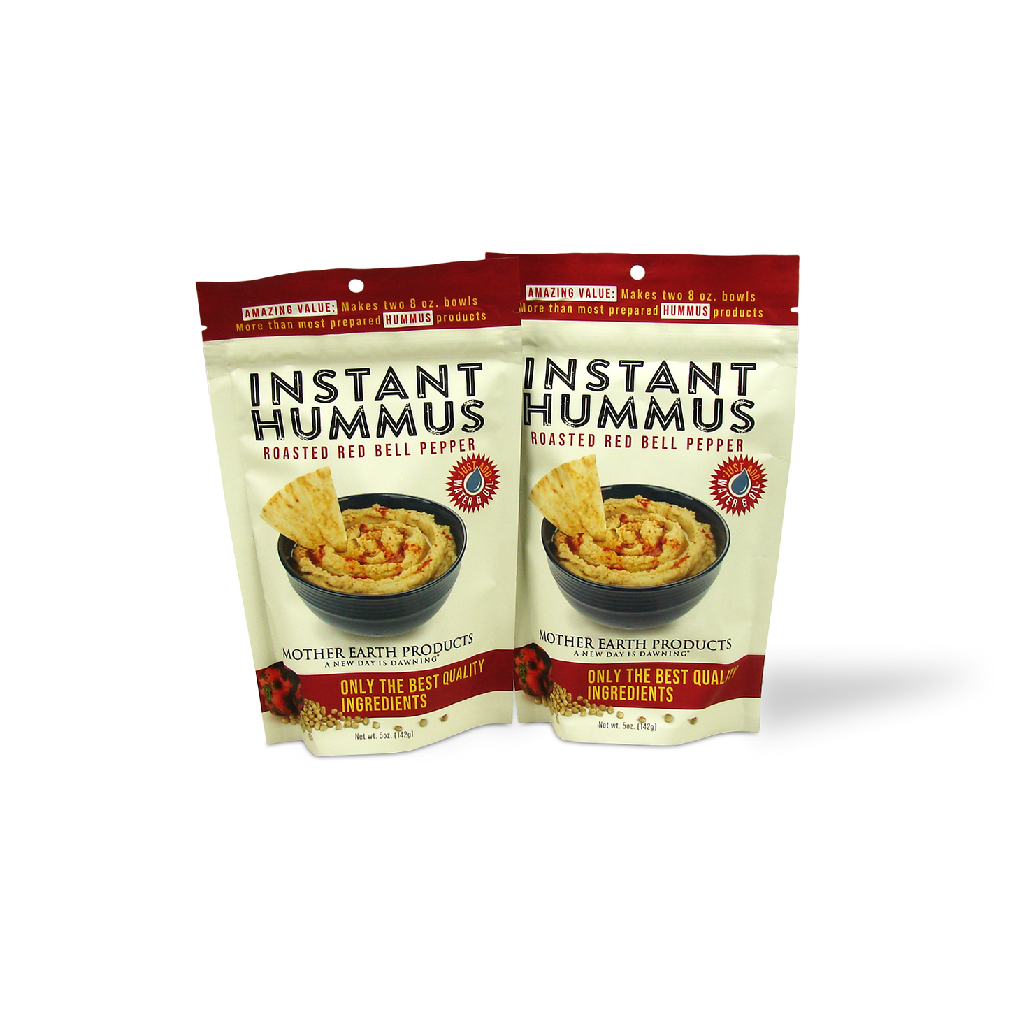 5 oz Hummus Mix Twin-Pack - Roasted Red Pepper