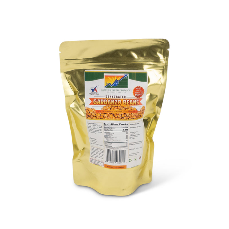 Dehydrated Garbanzo Beans | Instant Beans | Mother Earth Products