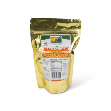 Dried Potato Dices 2 Cup Mylar