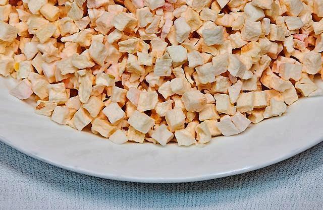 Freeze Dried Apples Bowl