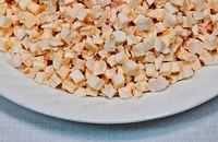Freeze Dried Apples Bowl