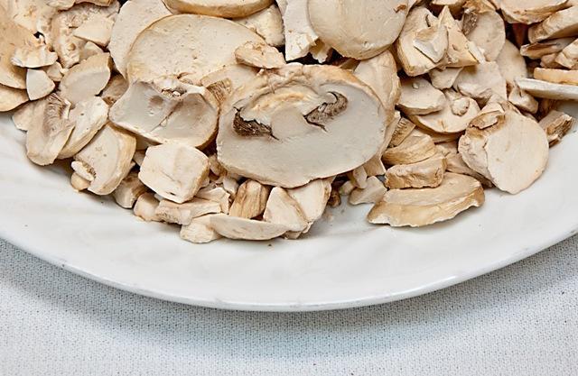 Freeze Dried Mushrooms Bowl