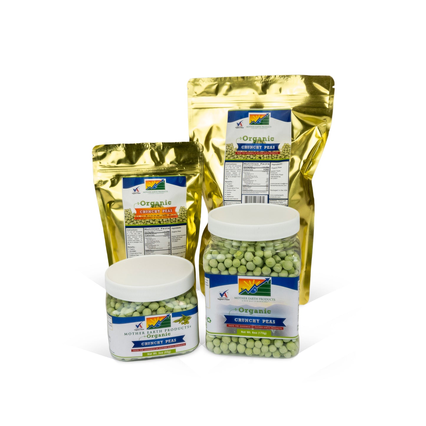 Organic Crunchy Peas