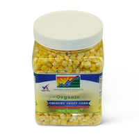 Organic Crunchy Sweet Corn Quart Jar Corner