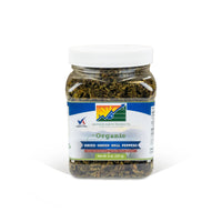Organic Dried Green Bell Peppers Quart Jar